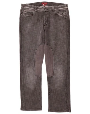 Pantalones de mezclilla rectos SIVIGLIA para hombre W40 L33 gris algodón AV20 Foto 1 de 3