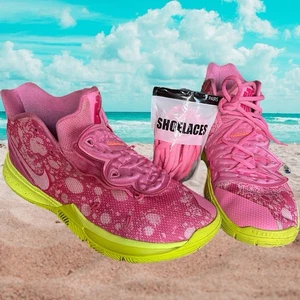 Nike Kyrie 5 Pink Patrick Star Spongebob Squarepants CJ6951-600 Mens 8 Womens 10 - Picture 1 of 14