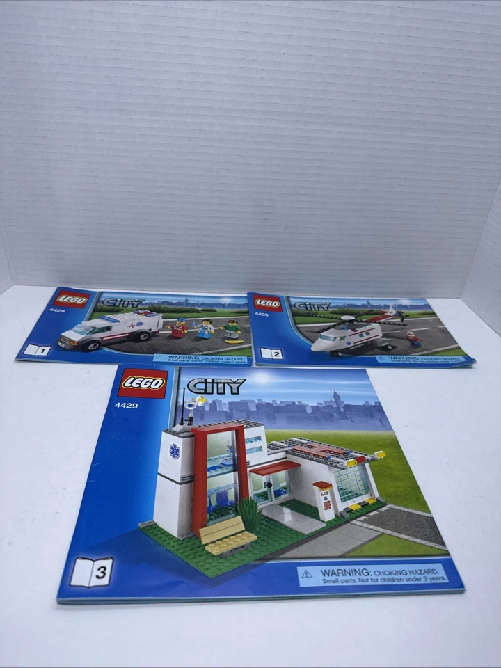 LEGO City 4429 Helicóptero Rescate | SOLO Instrucciones Foto 1 de 4