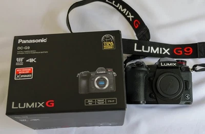 Panasonic LUMIX G9 20.3MP Mirrorless Camera plus 2 lenses, 5 batteries and more - Image 1 of 4