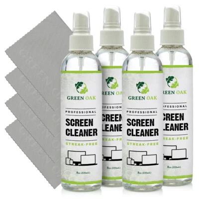 Screen Cleaner - Green Oak Premium Screen Cleaner Spray (8oz 4-Pack) - Image 1 of 4