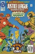 JUSTICE LEAGUE QUARTERLY #8 (1990) FN COPY