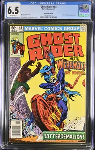 Ghost Rider #55 CGC 6.5 LUPO MANNARO DI NOTTE APP. Edizione Edicola - Foto 1 di 2