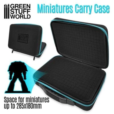 Green Stuff World Miniatures Transport Case with Pick and Pluck Foam