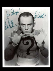 Fotografía autógrafa firmada por Frank Gorshin certificado de autenticidad JSA de 8x10 - Imagen 1 de 2