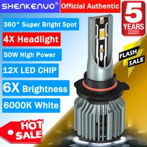 For Chevy Silverado 1500 2500HD 3500 1999-2006 6000K LED Headlight Light Bulb Q8 - Picture 1 of 14