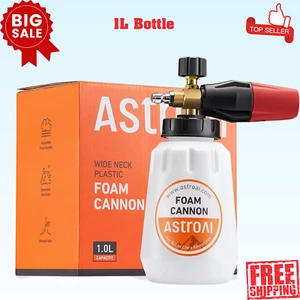 Snow Foam Lance Cannon Soap Bottle Sprayer For Pressure Washer Gun Jet Car Wash - Picture 1 of 12