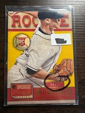 A90,080 - 2013 Panini America's Pastime Gold #224 Brett Oberholtzer/25