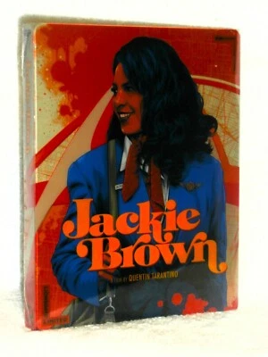 Jackie Brown (4K/Blu-ray 2025 STEELBOOK) Pam Grier action Quentin Tarantino film - Image 1 of 4