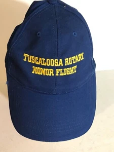 Gorra de béisbol Tuscaloosa Rotary Honor Flight azul ajustable H2 - Imagen 1 de 5