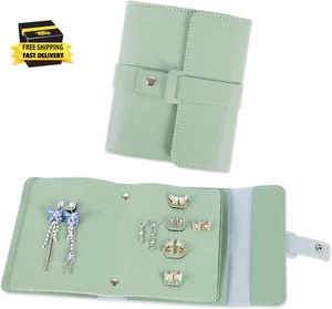 Earring Organizer Holder and Storage Foldable Book Design Earring Book Organizer - Picture 1 of 7