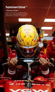 Scuderia Ferrari Flag - Lewis Hamilton F1 Racing Team Banner - All sizes - Picture 1 of 7