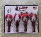 Ranid Baits 3? Rabid Craw Rc3-024 Monster Red 4Pk
