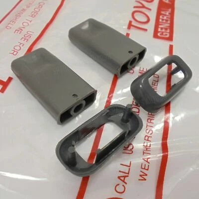 For Toyota Hilux LN85 LN106 LN111 Pickup 89-95 Door Lock Knob Surround Grey Pair Foto 1 de 4