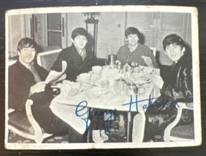 1964 Topps Beatles B and W #124 John Paul George Ringo 3rd Series Poor