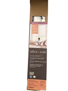 Allen + Roth Trim at Home 2-in Slat Width 28.5 x 64-in Cordless White Faux Wood - Picture 1 of 1