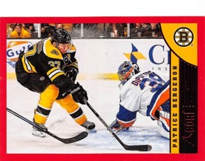 2013-14 Score Red Border #20 Patrice Bergeron