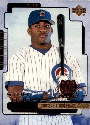 2000 Upper Deck Roosevelt Brown Star Rookie 273 Chicago Cubs - Image 1 of 2