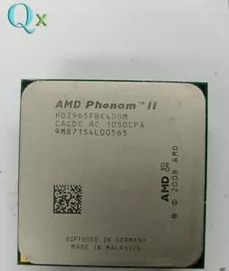 AMD Phenom II X4 965 Socket AM3 CPU Processors Quad-Core 3.4 GHz 6M 125W - Picture 1 of 2