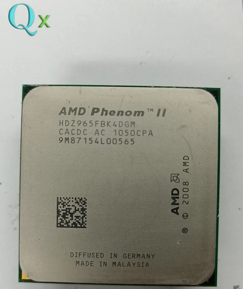 AMD Phenom II X4 965 Socket AM3 CPU Processors Quad-Core 3.4 GHz 6M 125W  - Image 1 of 2