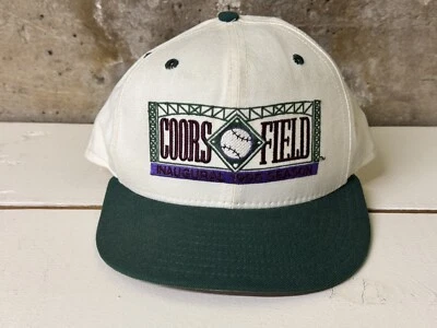 Vintage New Era The 5950 Pro Model COORS FIELD INAUGURAL 1995 SEASON 100% Wool - Image 1 of 4