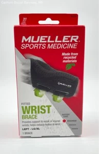 Mueller Sports Fitted Left Wrist Brace Stabilizer for Men/Women LG/XL - Picture 1 of 9