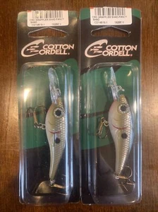 2 Paquetes de Algodón Cordell Grappler Shad Fancy Shad - Imagen 1 de 1