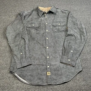 Legendäres Whitetails Buck Cordhemd Herren LT grau langarm Knopfleiste - Bild 1 von 8