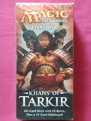 Magic The Gathering KHANS OF TARKIR CONQUERING HORDES EVENT DECK New Sealed MTG - Image 1 of 4