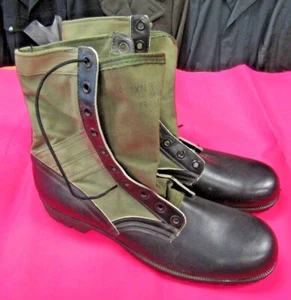 Vintage NOS 1968 USGI Jungle Boots DMS Spike Protective Vibram 14XN CIC Genesco - Picture 1 of 10