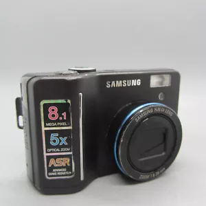 Samsung Digimax S850 8,1 megapixel fotocamera digitale compatta nera testata - Foto 1 di 8