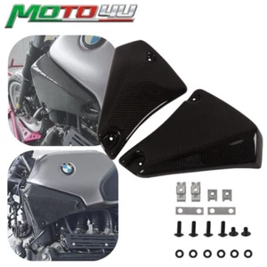 Carenado protector de tanque de panel lateral de fibra de carbono para BMW K100 K75 Café Racer - Imagen 1 de 21