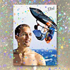 Antoine Martin Holographic Windfinder Sketch Card Limited 1/5 Dr. Dunk Signed