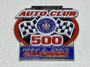NASCAR Winston Cup Race Pin Auto Club 500 California Speedway May 2 2004 5/2/04 - Picture 1 of 2