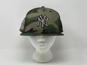 New Era Größe 7 3/4 59Fifty NY Yankees Camouflage Pro Image Sport exklusive eng anliegende Mütze - Bild 1 von 7