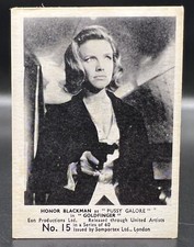 James Bond 007 - 1964 Somportex Film Scenes #15 Honor Blackman Goldfinger
