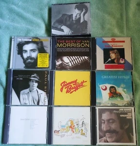 Singer Songwriter 10 CD Lot Paul Simon Cat Stevens James Taylor CSNY Croce Joel - Picture 1 of 12