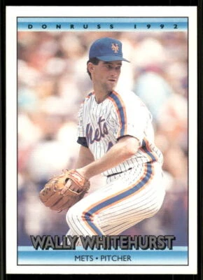 1992 Donruss #134a Wally Whitehurst - Image 1 of 2