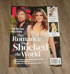 US Weekly 2025 magazine Billy Ray Cyrus LIZ HURLEY Teddy Swims TORI SPELLING - Picture 1 of 4