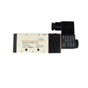 Válvula solenoide para AirTAC 4V310-10 DC24V 3/8" BSPT 5 vías 2 posiciones - Imagen 1 de 5