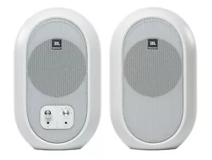JBL 104SET-BTW Paar kompakte angetriebene aktive Studio-Referenzmonitore Bluetooth - Bild 1 von 7