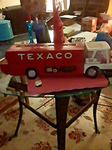 1960 Texaco Jet Fuel Tanker Ny BROWN & BIGALO - Picture 1 of 3