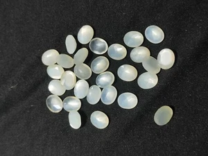 White Moonstone 11x9mm Oval Faceted Gemstone – Natural Moon Glow - Picture 1 of 5
