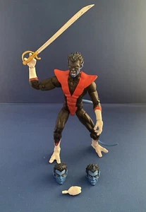 Marvel Legends Nightcrawler Figure 2019 Hasbro Wendigo BAF Complete X-Men - Picture 1 of 22
