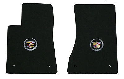 Alfombrillas delanteras de ébano LLOYD Classic Loop™ Cadillac STS 2005 a 2011 con tracción trasera Foto 1 de 4
