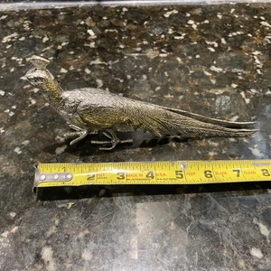 Vintage silver plated pheasant - Picture 1 of 4