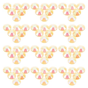 6 Pack Resin Decorative Flat Back Rhinestones for Crafting - Picture 1 of 12