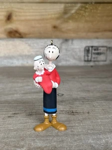 Adorno de colección sello recuerdo Popeye oliva Oyl y Swee'Pea 1996 - Imagen 1 de 7