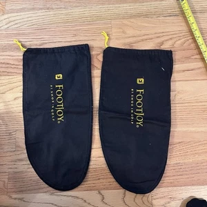 Footjoy Borsa da viaggio per scarpe da golf in flanella nera - Foto 1 di 2