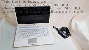 DAMAGED! Sony pcg-7185m 15.6" Laptop Full Specs Unknown - Picture 1 of 18
